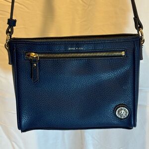 Pre-loved Anne Klein blue crossbody bag